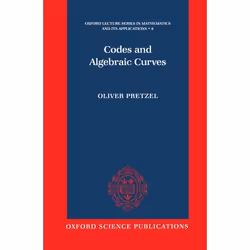 ISBN Codes and Algebraic Curves, Oliver Pretzel, 208 pages, English, Oxford University Press, 08/01/1998, Any gender