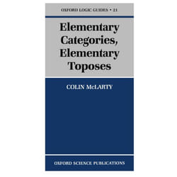 ISBN Elementary Categories Elementary Toposes book 278 pages