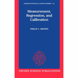 ISBN Measurement Regression and Calibration, Philip J. Brown, Any gender, Oxford University Press, 06/01/1994, 1 pc(s)