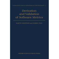 ISBN Derivation and Validation of Software Metrics book