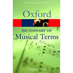 ISBN Oxford Dictionary of Musical Terms book 224 pages