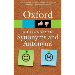 ISBN The Oxford Dictionary of Synonyms and Antonyms book 512 pages