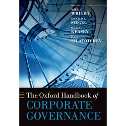 ISBN The Oxford Handbook of Corporate Governance book English Hardcover