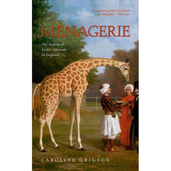 ISBN Menagerie ( The History of Exotic Animals in England ) book English Hardcover 368 pages