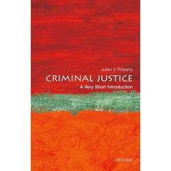 ISBN Criminal Justice: A Very Short Introduction 160 pages English