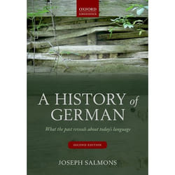 ISBN A History of German ( What the Past Reveals about Today's Language ) book English Paperback 448 pages