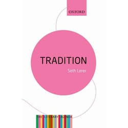 ISBN Tradition: A Feeling for the Literary Past ( The Literary Agenda ) 160 pages English