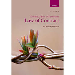 ISBN Cheshire Fifoot and Furmston's Law of Contract 896 pages English