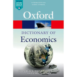 ISBN A Dictionary of Economics 592 pages English