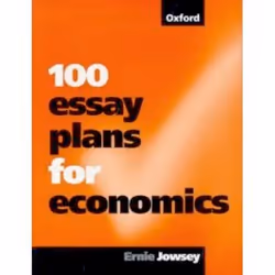 ISBN 100 Essay Plans for Economics, Ernie Jowsey, Any gender, Oxford University Press, 12/03/1998, 1 pc(s)