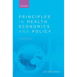ISBN Principles in Health Economics and Policy 288 pages English