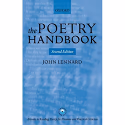 ISBN The Poetry Handbook, John Lennard, 448 pages, English, Oxford University Press, 05/01/2006, Any gender