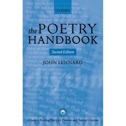ISBN The Poetry Handbook 448 pages English