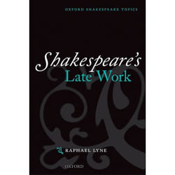 ISBN Shakespeare's Late Work 184 pages English
