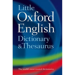ISBN Little Oxford Dictionary and Thesaurus book 800 pages