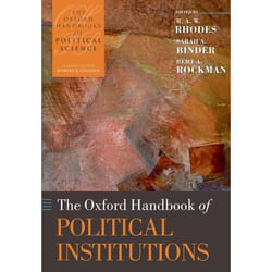 ISBN The Oxford Handbook of Political Institutions 836 pages English