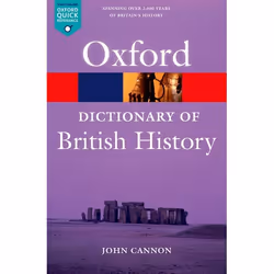ISBN A Dictionary of British History, 720 pages
