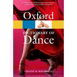 ISBN The Oxford Dictionary of Dance book 512 pages