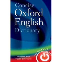 ISBN Concise Oxford English Dictionary ( Main edition ) book