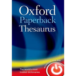 ISBN Oxford Paperback Thesaurus book
