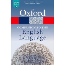 ISBN Oxford Companion to the English Language 736 pages