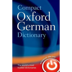 ISBN Compact Oxford German Dictionary book 976 pages