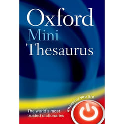 ISBN Oxford Mini Thesaurus book 576 pages