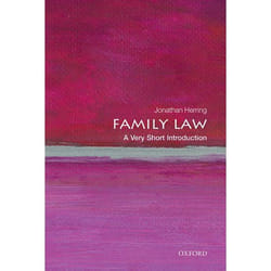 ISBN Family Law: A Very Short Introduction English