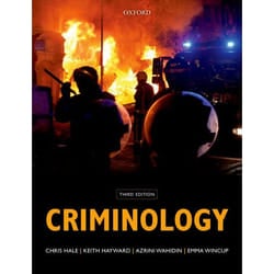 ISBN Criminology book 600 pages