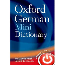 ISBN Oxford German Mini Dictionary book 656 pages