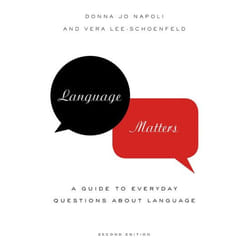 ISBN Language Matters ( A Guide to Everyday Questions About Language ) 256 pages English