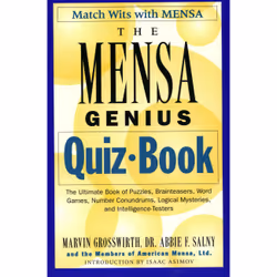 ISBN The Mensa Genius Quiz Book, Educational, English, Paperback, 144 pages