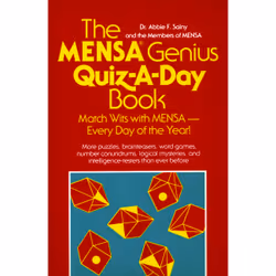ISBN The Mensa Genius Quiz-a-day Book, English, Paperback, 192 pages