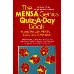 ISBN The Mensa Genius Quiz-a-day book English Paperback 192 pages