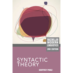 ISBN Syntactic Theory book English Paperback 336 pages
