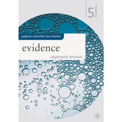 ISBN Evidence book English Paperback 600 pages