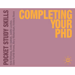ISBN Completing Your PhD, English, Paperback, 136 pages