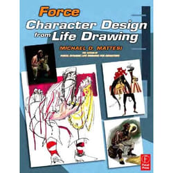 Elsevier Force: Character Design from Life Drawing book 256 pages