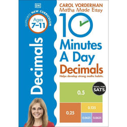 ISBN 10 Minutes a Day Decimals book Mathematics English Paperback 80 pages