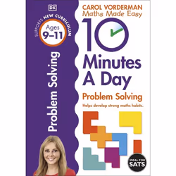 ISBN 10 Minutes a Day Problem Solving Ages 9-11 Key Stage 2, Mathematics, English, Paperback, 80 pages