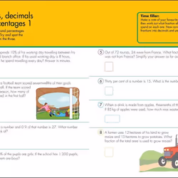 ISBN 10 Minutes a Day Problem Solving Ages 9-11 Key Stage 2 book Mathematics English Paperback 80 pages
