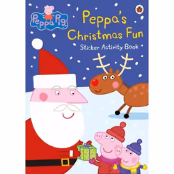ISBN Peppa Pig: Peppa's Christmas Fun Sticker Activity Book, English, 16 pages