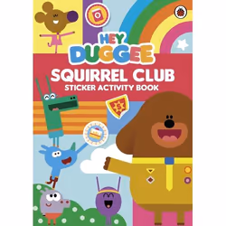 ISBN Hey Duggee: Squirrel Club Sticker Activity Book, English, 16 pages