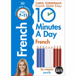 ISBN 10 Minutes a Day French Ages 7-11 Key Stage 2, Educational, English, Paperback, 80 pages