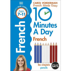 ISBN 10 Minutes a Day French Ages 7-11 Key Stage 2 book Educational English Paperback 80 pages