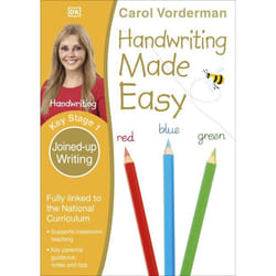 ISBN Handwriting Made Easy Ages 5-7 Key Stage 1 Joined-up Writing book Educational English Paperback 40 pages