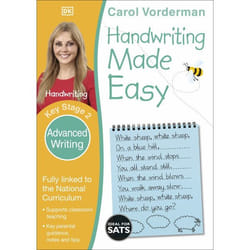 ISBN Handwriting Made Easy Ages 7-11 Key Stage 2 Advanced Writing book Educational English Paperback 40 pages