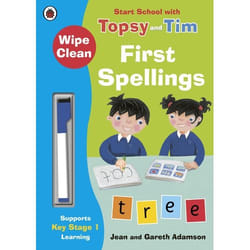 ISBN Wipe-Clean First Spellings: Start School with Topsy and Tim book English 16 pages