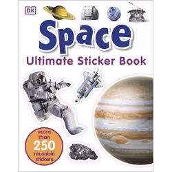 ISBN Space Ultimate Sticker Book, Science & nature, English, Paperback, 32 pages