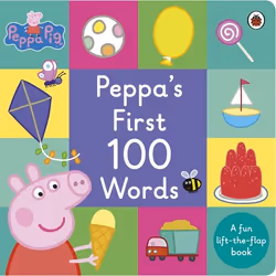 ISBN Peppa Pig: Peppa's First 100 Words, English, Paperback, 14 pages